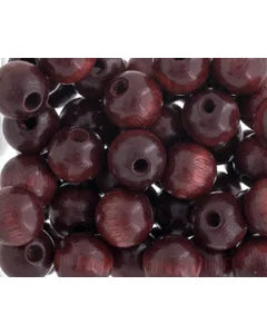 8mm - Wooden Round Beads / Ø=3 mm 
