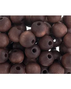 8mm - Wooden Round Beads / Ø=3 mm 