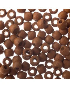 6x4.8mm - Wooden Crow Beads Ø=2.7mm