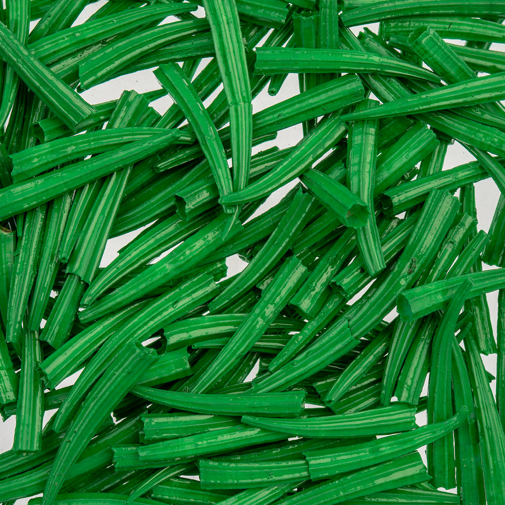 30 g - Dentallium ridged shells 0.5 in to 1 in - Oil Painted