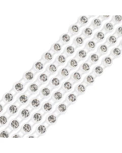 SS8 - Plastic Rhinestone Banding · Preciosa / 2.4mm