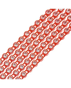 SS8 - Plastic Rhinestone Banding · Preciosa / 2.4mm