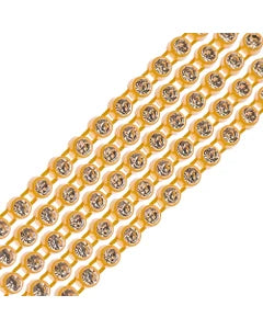 SS8 - Plastic Rhinestone Banding · Preciosa / 2.4mm