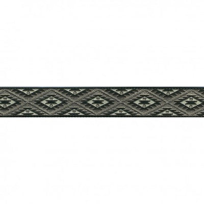 15mm - Ruban jacquard incas - à la verge
