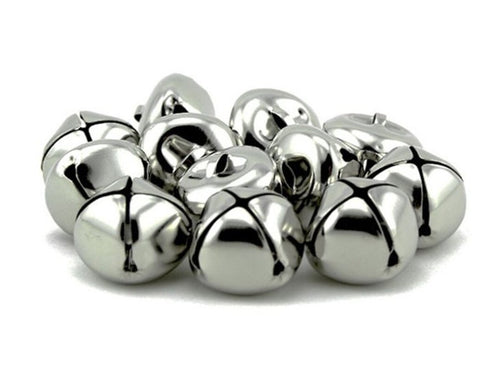 60mm - Grelots ronds argent / Vente finale