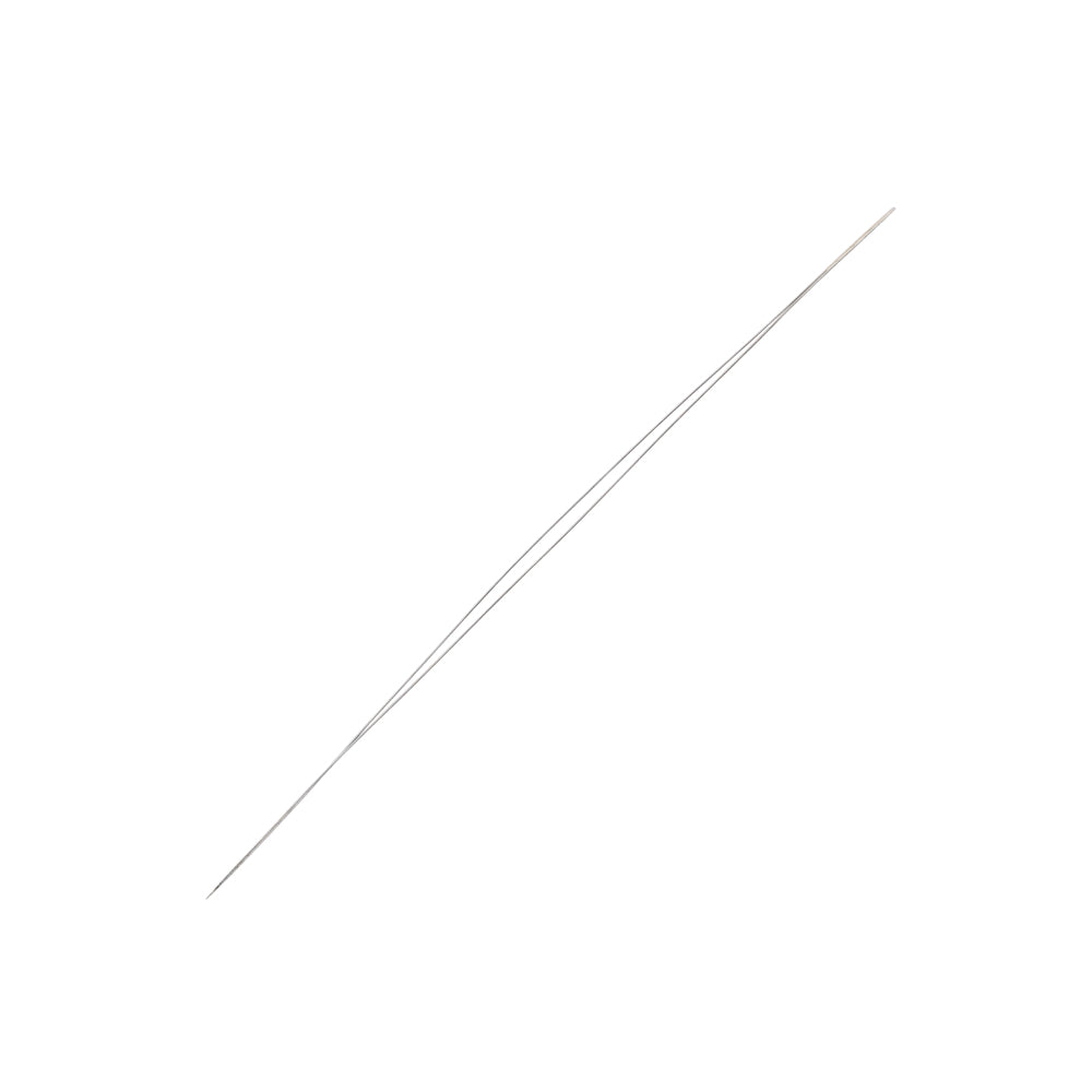 4.5in - 11.6cm - Big Eye Stainless Steel · Beading Needle