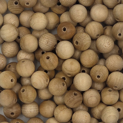 Wooden beads 12 mm ( hole 3 mm ) (~ 50un)