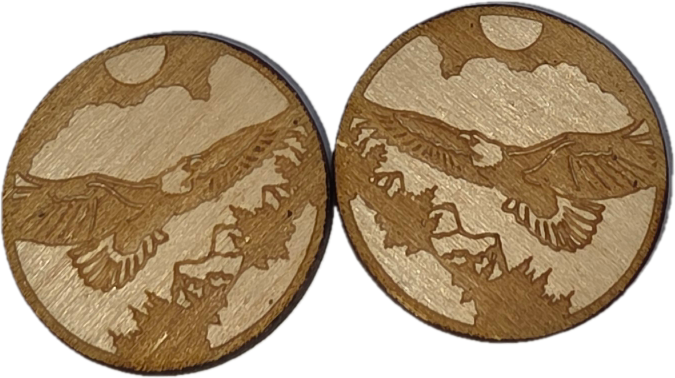 Wooden Cabochon - Various models
