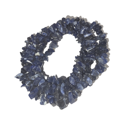 Chips - Semi Precious on strand - Sodalite