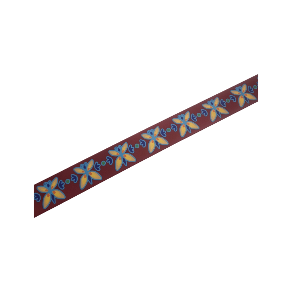 38mm - Ruban satin simple face papillons 100% polyester
