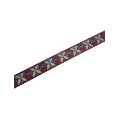 38mm - Ruban satin simple face papillons 100% polyester