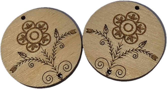 Wooden Cabochon - Various models