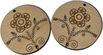 Wooden Cabochon - Various models