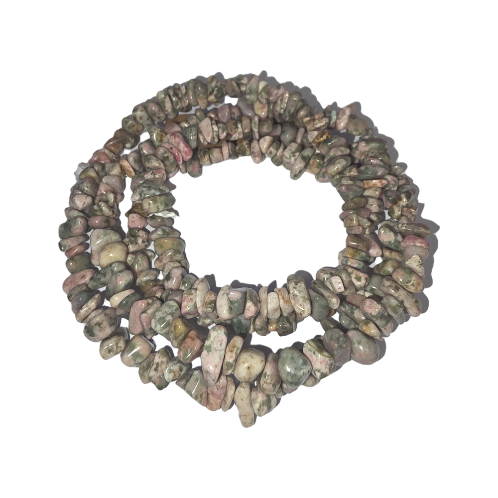 Chips - Semi Precious on strand - Nevada Lapis