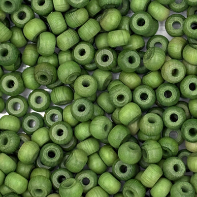 9x6mm - Perles «Crow» de bois