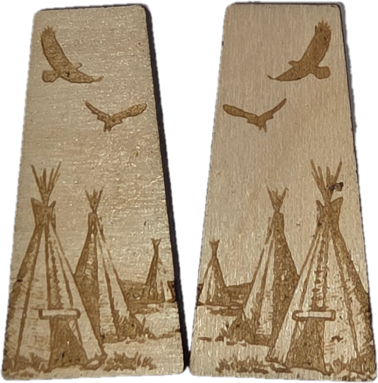Wooden Cabochon - Various models