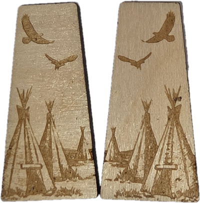 Wooden Cabochon - Various models