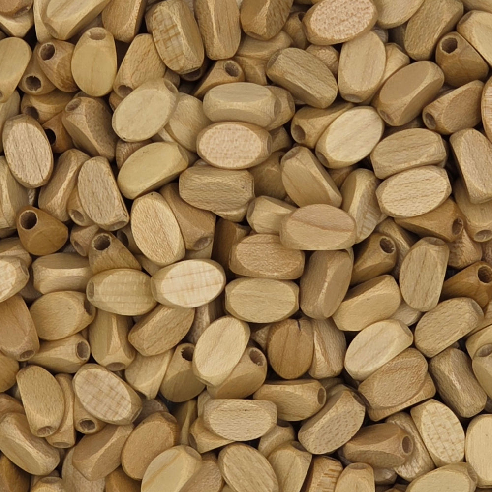 8x12 mm - Wooden triangular beads