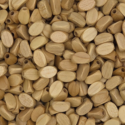 8x12 mm - Wooden triangular beads