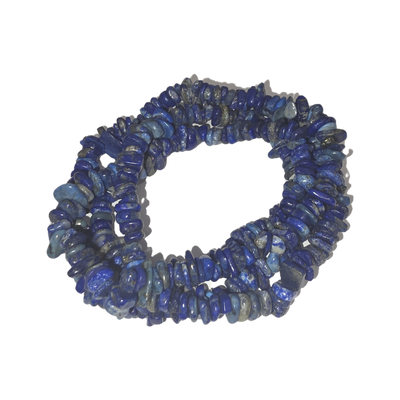 Chips - Semi Precious on strand - Lapis Lazuli