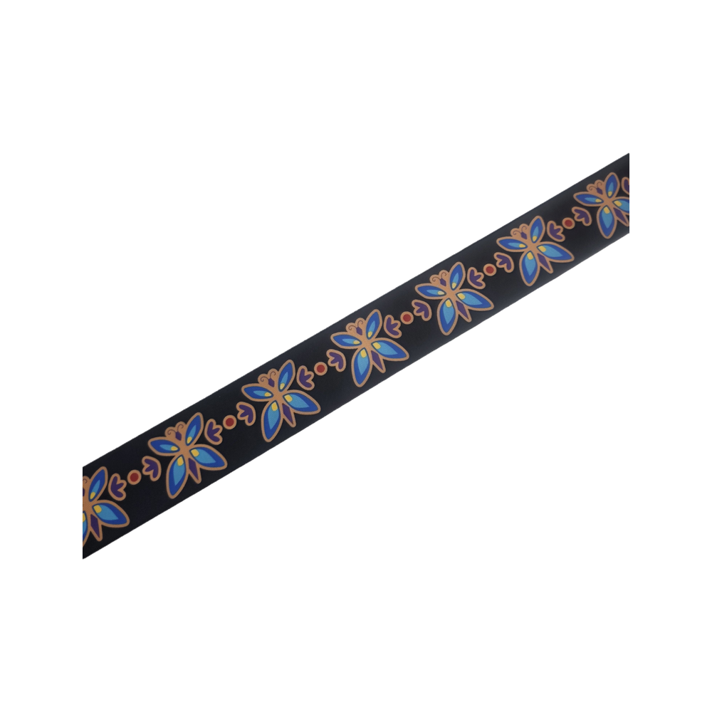 38mm - Ruban satin simple face papillons 100% polyester