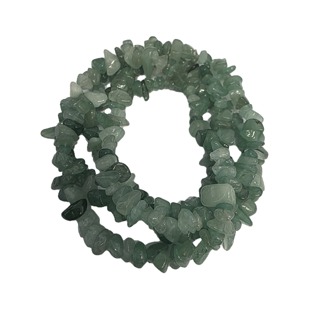 Chirps - Semi Precious on strand - Green Aventurine
