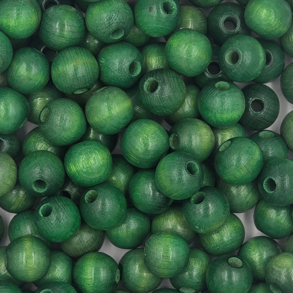 Wooden beads 12 mm ( hole 3 mm ) (~ 50un)