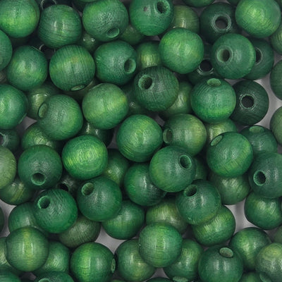 Wooden beads 12 mm ( hole 3 mm ) (~ 50un)