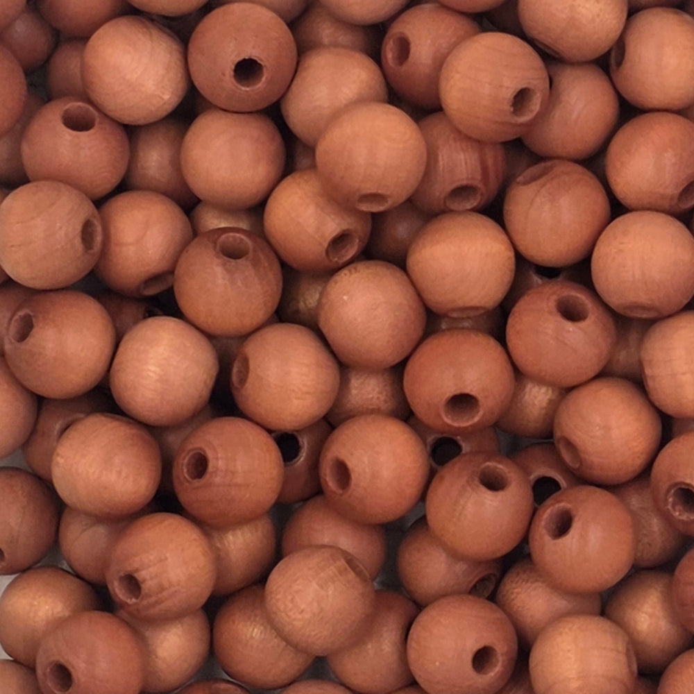 Wooden beads 12 mm ( hole 3 mm ) (~ 50un)