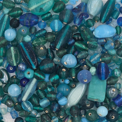 Glass Beads Mix / Turquoise