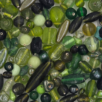 Glass Beads Mix / Turquoise