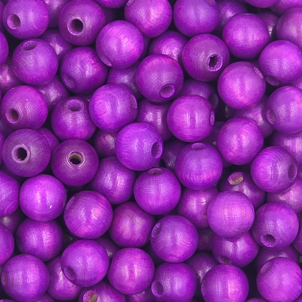Wooden beads 12 mm ( hole 3 mm ) (~ 50un)
