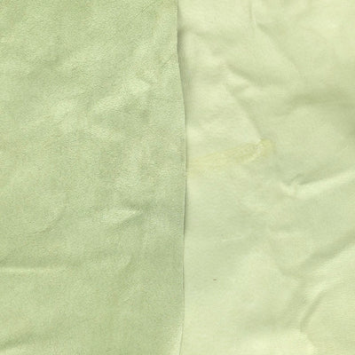 Cuir velours de porc vert pâle · 1 - 1½ oz - ( 0,4 - 0,5mm )