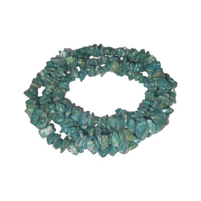 Chips - Semi Precious on strand - Amazonite