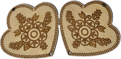 Wooden Cabochon - Various models