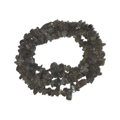 Chips - Semi Precious on strand - Labradorite