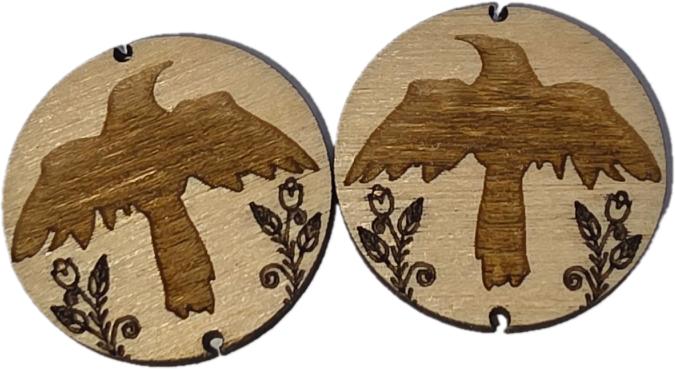 Wooden Cabochon - Various models