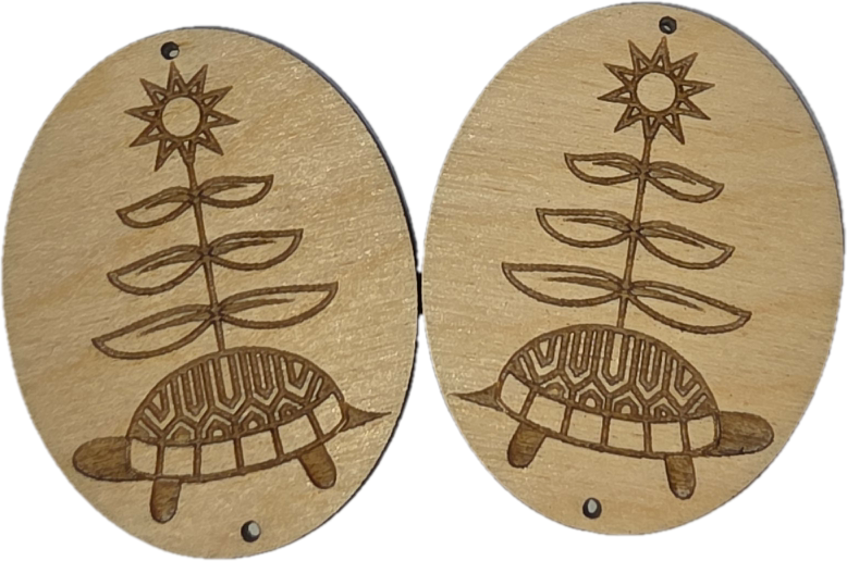 Wooden Cabochon - Various models