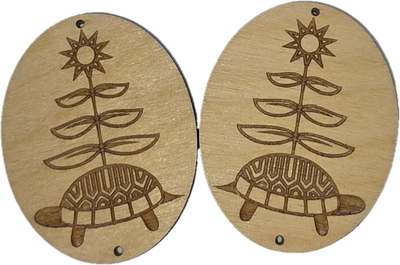 Wooden Cabochon - Various models