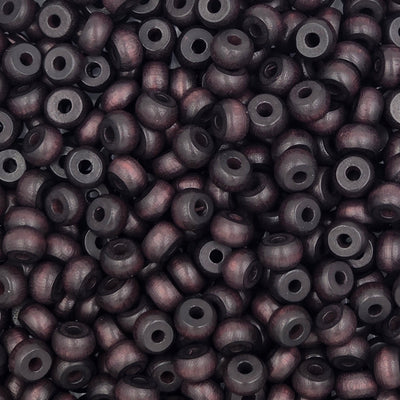 10x6 mm - Flat wooden side beads