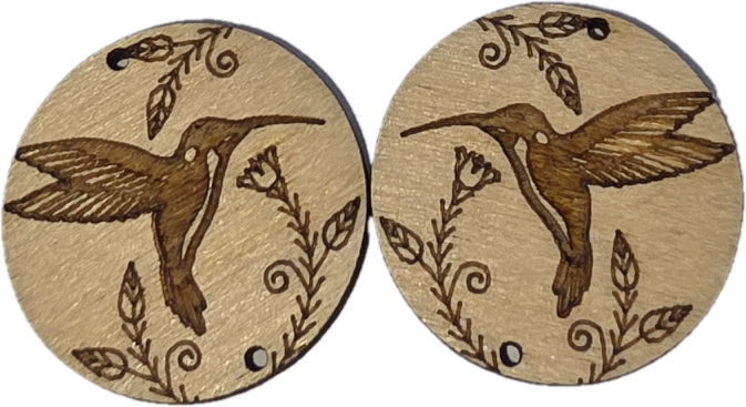 Wooden Cabochon - Various models