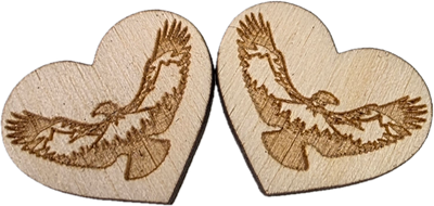 Wooden Cabochon - Various models
