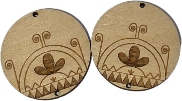 Wooden Cabochon - Various models