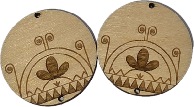 Wooden Cabochon - Various models