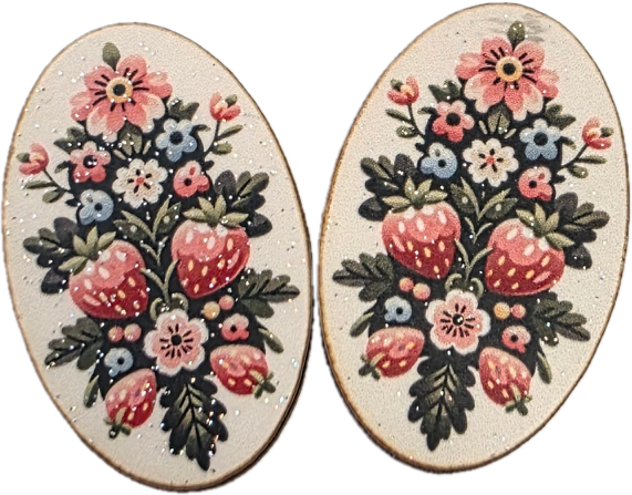 Wooden Cabochon - Various models