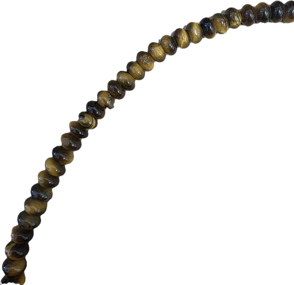 Semi-precious Beads Strung - Tiger eye