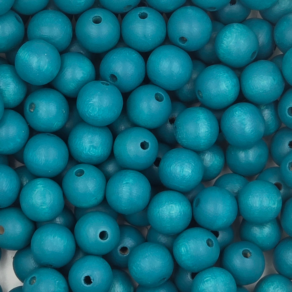 Wooden beads 12 mm ( hole 3 mm ) (~ 50un)