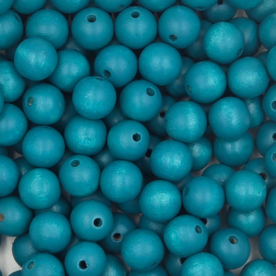 Wooden beads 12 mm ( hole 3 mm ) (~ 50un)