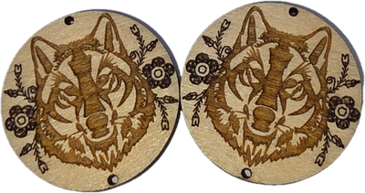 Wooden Cabochon - Various models