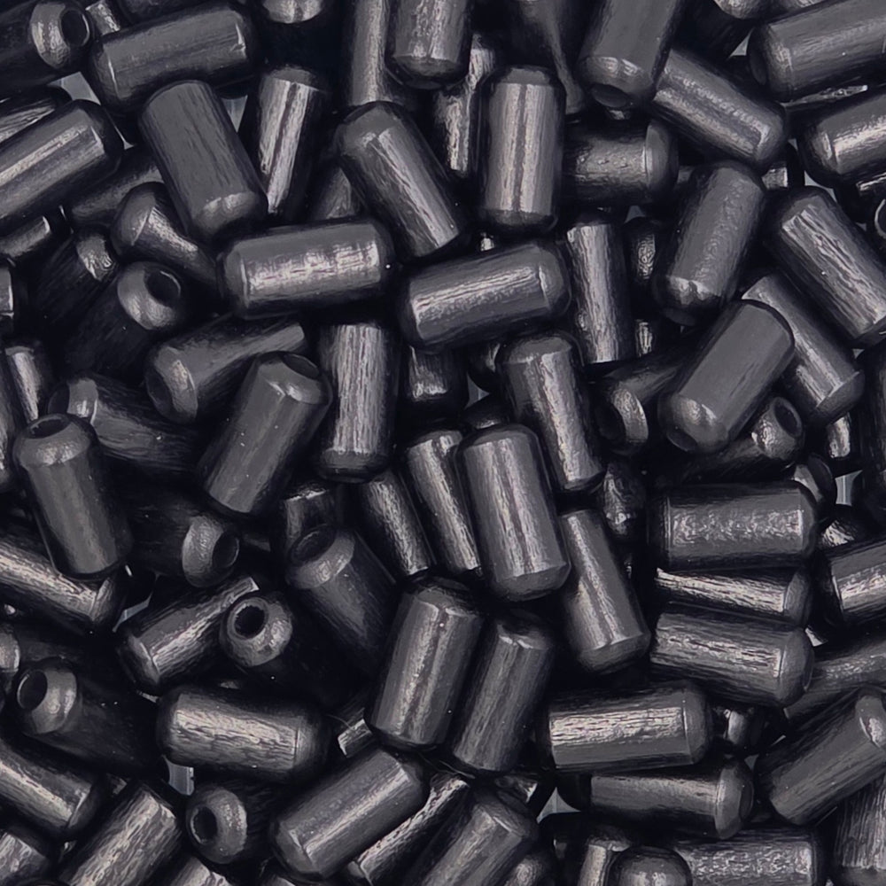 8x16 mm - Wooden round cylinder beads